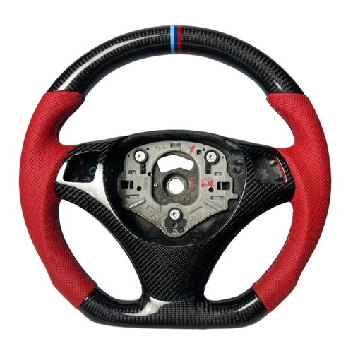 Red carbon fiber steering - red,