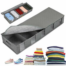 Underbed Shoe Storage Bag With Clear Window Shoe Tidy Organizer Bag Space Saving