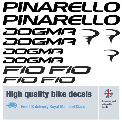 Pinarello new dogma f10 decals - new,