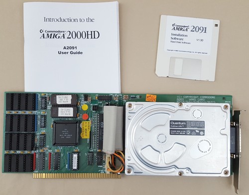 A2091 scsi controller 50mb - controller, w/50mb