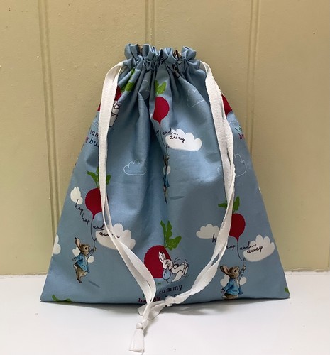 Handmade drawstring toiletry - handmade,