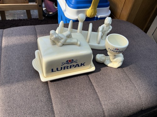 Vintage lurpak butter dish - butter, &