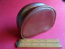 A VERY NICE VINTAGE EFGEECO VINYL FISHING REEL CASE