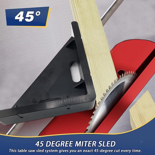Miter sled bevel cut - sled,