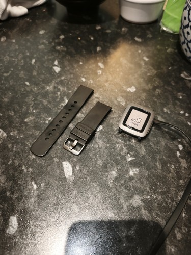 Pebble time smart watch - time,