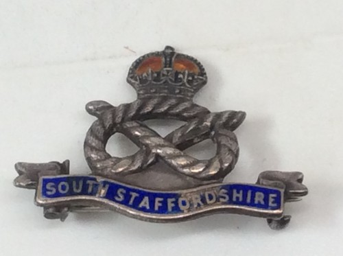 Ww1 silver enamel - silver,