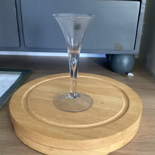 Georgian teardrop wine glass - wine,