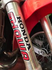 VET SHOWA UPPER FORK DECALS