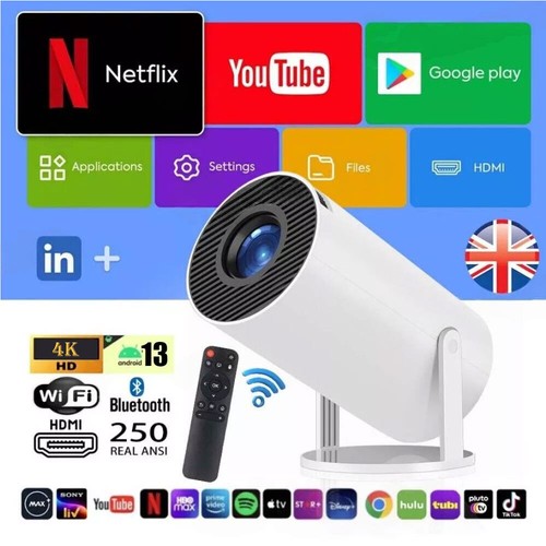 Projector smart hd led - 5g,