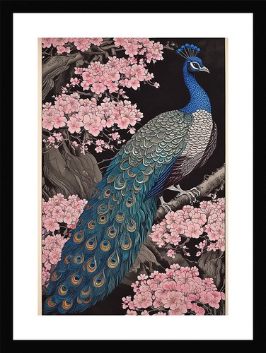 Refined peacock art - refined,