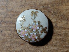 Antique Satsuma Button -