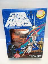 Vintage 1977 Ben Cooper Star Wars Chewbacca Costume L RARE