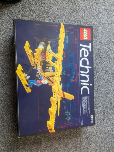 Lego technic 8855 prop plane - technic,