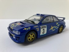 Scalextric 1:32 Car - Subaru Impreza WRC #3 Burns Slot Racing Car
