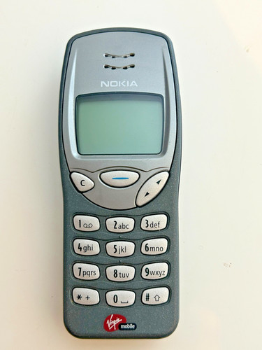 Retro nokia 3210 grey mobile - retro,