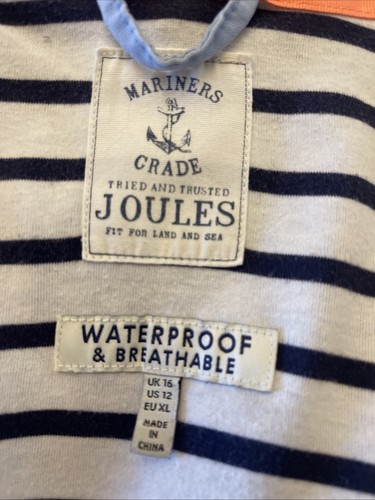 Joules water proof lite - lite, hooded