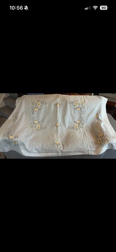 Linen hand embroidered - linen,