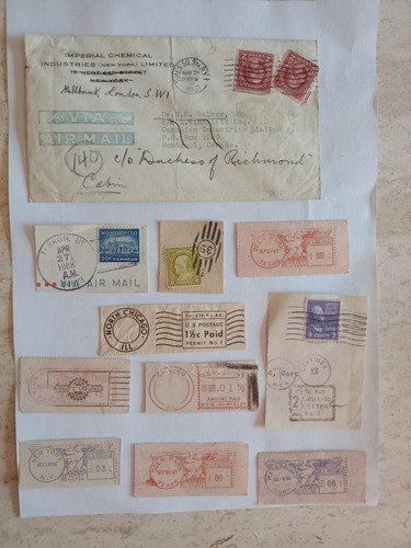 Usa old covers loose stamps - loose,