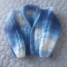 Hand Knitted Boy's Cardigan Age 2 Years
