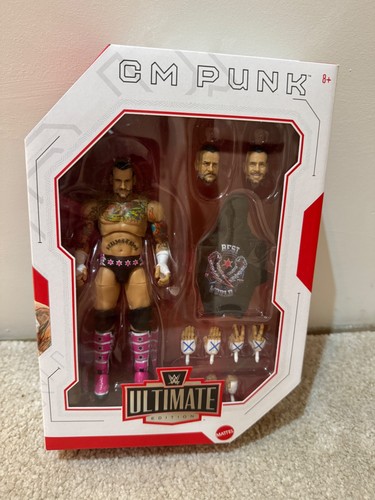 Punk wwe mattel ultimate - cm,