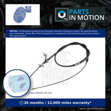 Handbrake Cable fits TOYOTA HIACE Mk5 2.5D Rear Left 2006 on 2KD-FTV Hand Brake