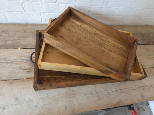 Rustic reclaimed wood serving - reclaimed,