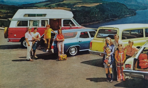 Vintage page gm chevrolet - 2-page, ad