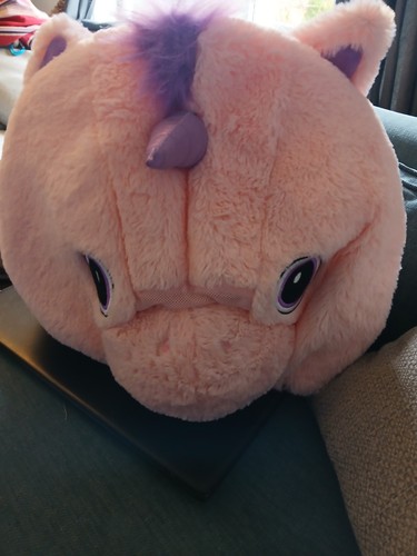 Plush unicorn head - unicorn,