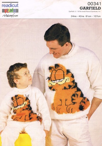 Vintage garfield jumper - vintage,