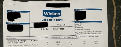 Wickes plinth feet kitchen - 18,