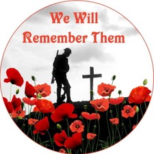 Poppy Badge Remembrance Day