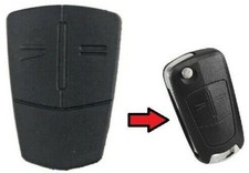 2 Button Remote Key Fob Rubber Pad Replacement for Vauxhall Astra Corsa Vectra
