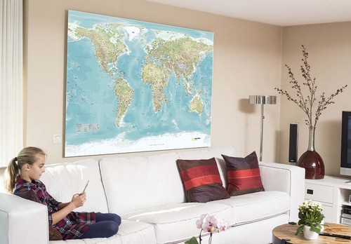 Huge world wall - map,