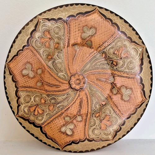 Vintage hand worked - hand,