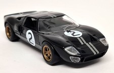 Norev 1/43 - Ford GT40 1966 #2 Black Diecast Scale Model Race Car