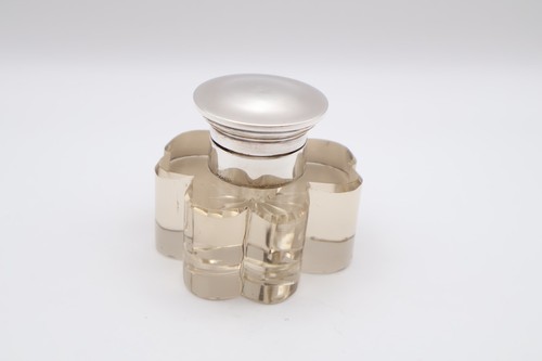 Antique sterling silver topped - antique,
