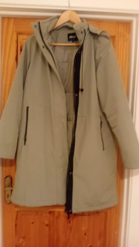 Ladies only coat green with - green,