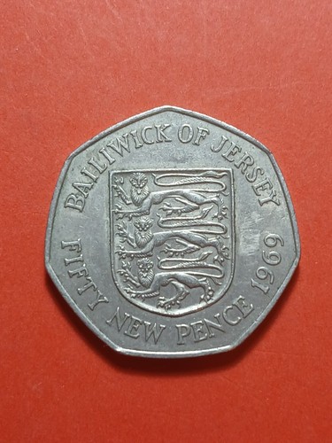 1969 jersey 50p coin - 1969, coin.