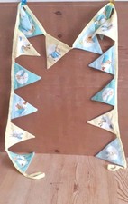 Peter Rabbit Cotton Fabric Quality Triangle Bunting Nursery Decor Paperchase 