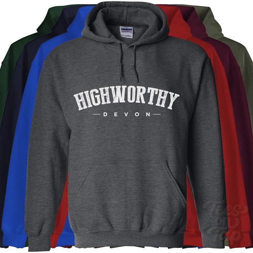Highworthy devon hoodie - devon,