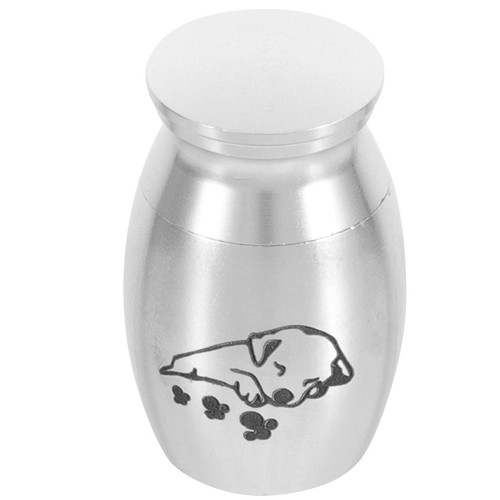 Metal memorial urn pet - memorial,