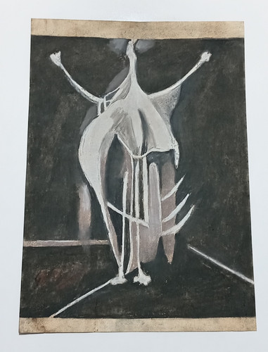 Francis bacon drawing paper - drawing,