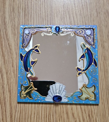 Vintage mirror decorated with - vintage,