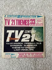 TV 21  Themes 7” Mini Album MA 105  Thunderbirds- Stingray- Dr Who- Supercar
