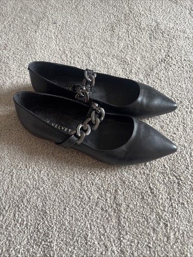 Mint velvet black leather - mint,