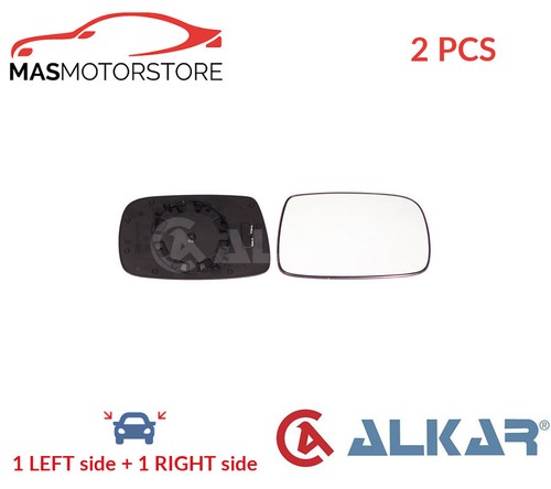 Rear view mirror glass pair - glass,