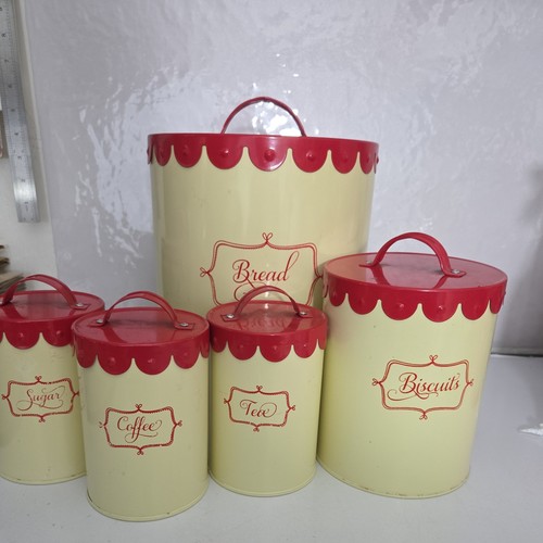 Vintage kitchen set storage - set, of