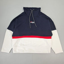 FILA Womens Sweatshirt Navy