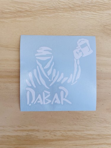 Paris dakar dabar sticker - dabar,