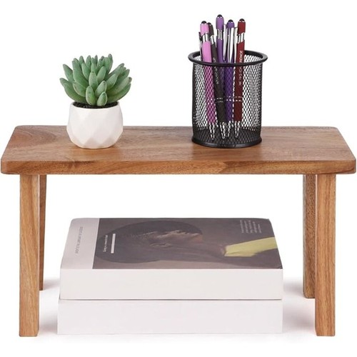 Wooden desktop organizer - desktop,